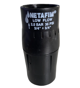 Netafim 3/4" Low Flow Pressure Regulator, 0.25-4.4 GPM