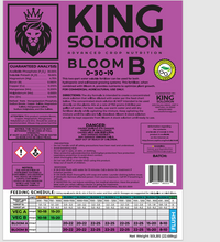 Load image into Gallery viewer, King Solomon Complete Crop Nutrition - Dry Formulation - Bloom B - 50 Pound