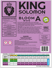 Load image into Gallery viewer, King Solomon Complete Crop Nutrition - Dry Formulation - Bloom A - 50 Pound