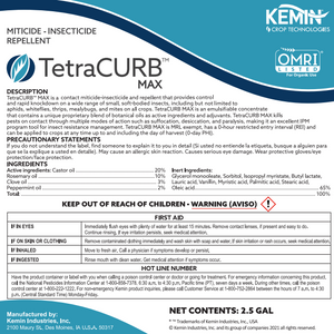 TetraCurb MAX (Miticide and Insecticide)