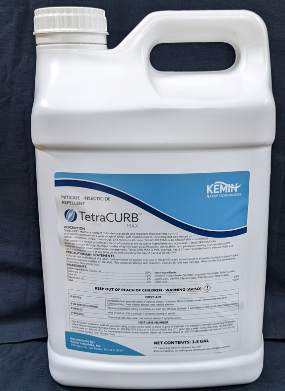 TetraCurb MAX (Miticide and Insecticide)